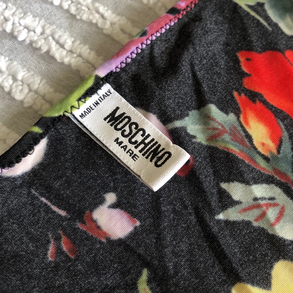 Moschino floral tank top
